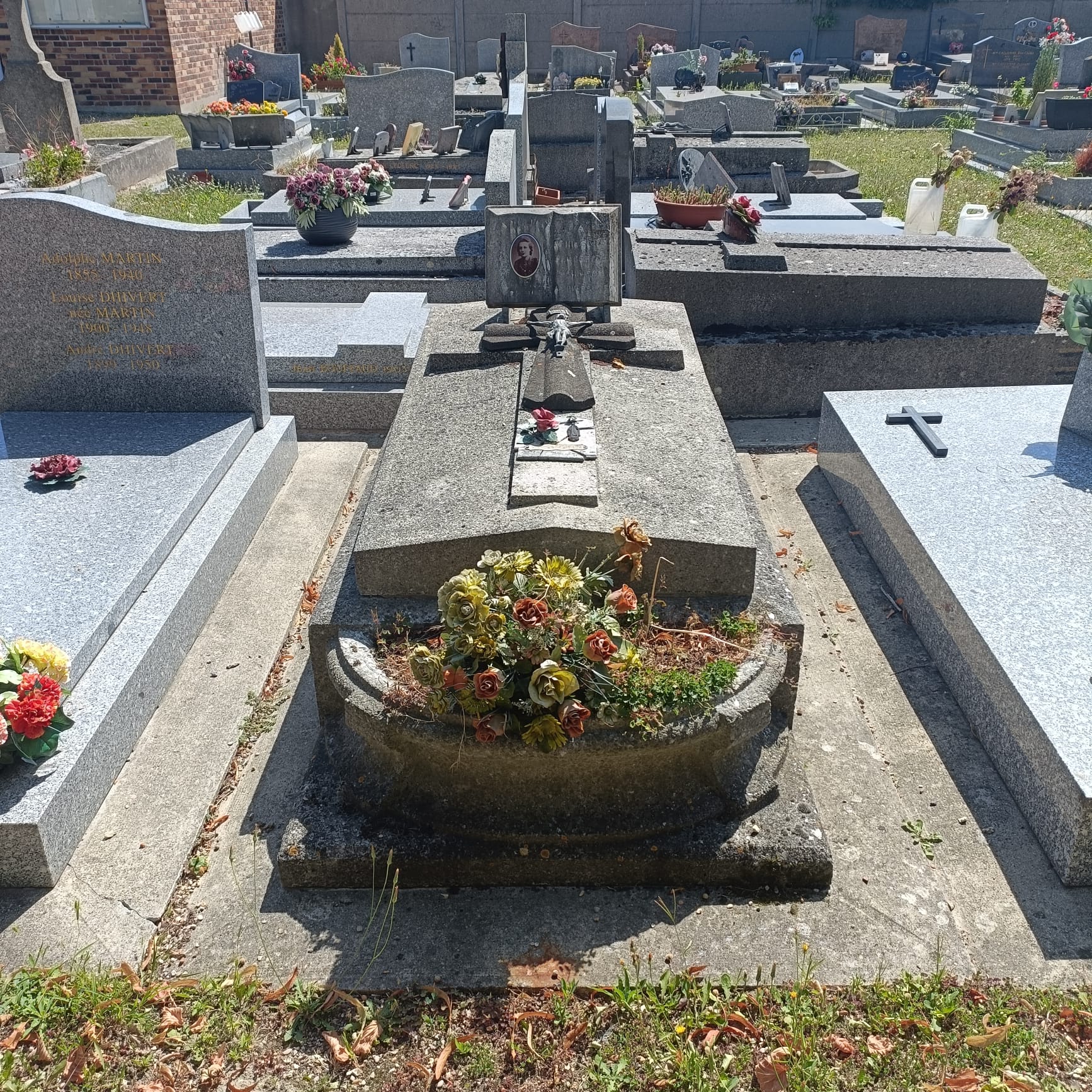 tombe maman papi avant